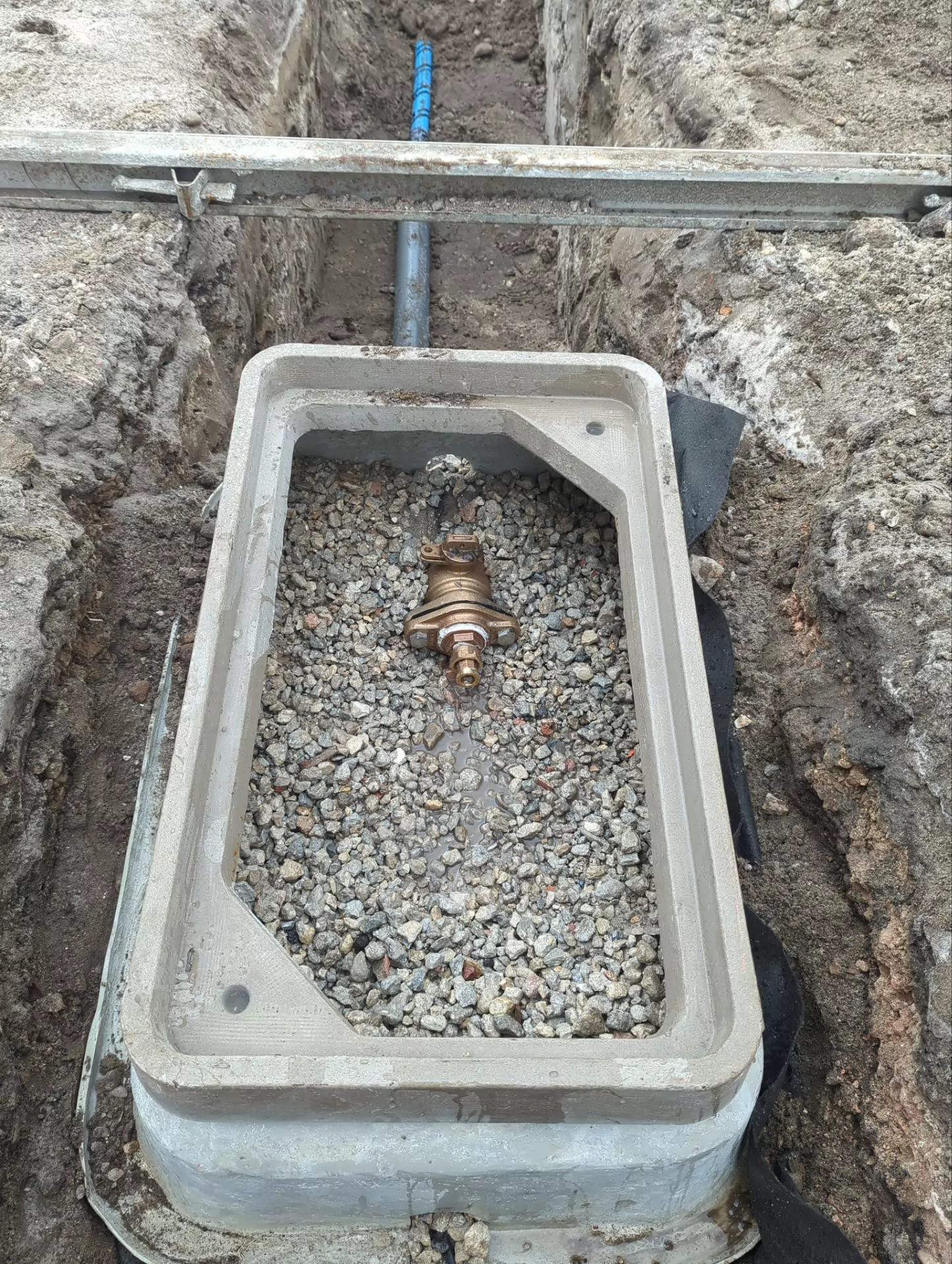 water tap service meter box